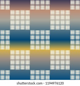 New multicolor abstract background with steel grid.