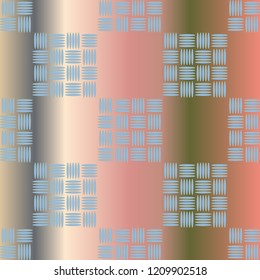 New multicolor abstract background with steel grid.