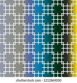 New multicolor abstract background with steel grid.