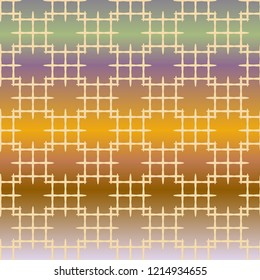 New multicolor abstract background with steel grid.