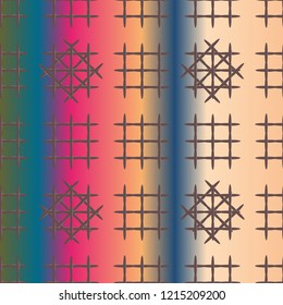 New multicolor abstract background with steel grid.