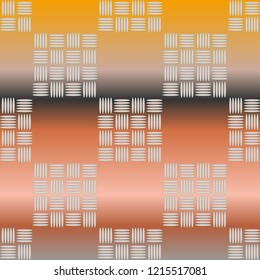 New multicolor abstract background with steel grid.