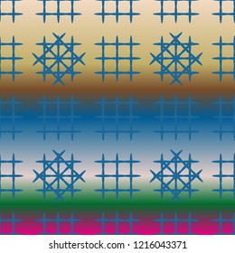New multicolor abstract background with steel grid.
