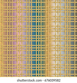 New multicolor abstract background with steel grid.