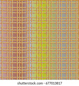 New multicolor abstract background with steel grid.