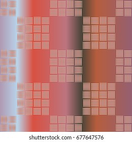 New multicolor abstract background with steel grid.