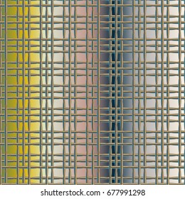 New multicolor abstract background with steel grid.