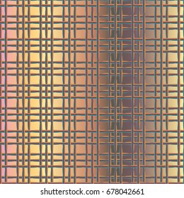 New multicolor abstract background with steel grid.