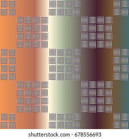 New multicolor abstract background with steel grid.