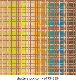 New multicolor abstract background with steel grid.
