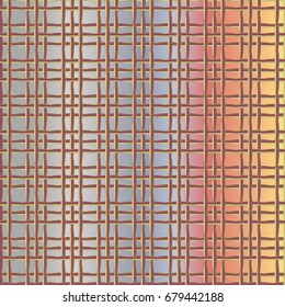 New multicolor abstract background with steel grid.