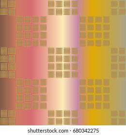 New multicolor abstract background with steel grid.