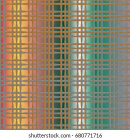 New multicolor abstract background with steel grid.