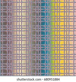 New multicolor abstract background with steel grid.