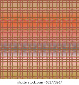 New multicolor abstract background with steel grid.
