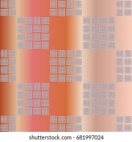 New multicolor abstract background with steel grid.