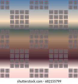 New multicolor abstract background with steel grid.