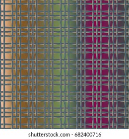 New multicolor abstract background with steel grid.