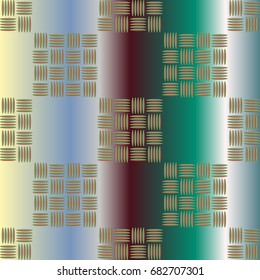 New multicolor abstract background with steel grid.