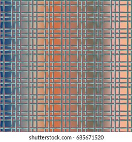 New multicolor abstract background with steel grid.