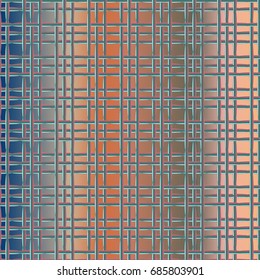 New multicolor abstract background with steel grid.