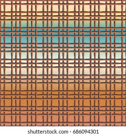 New multicolor abstract background with steel grid.