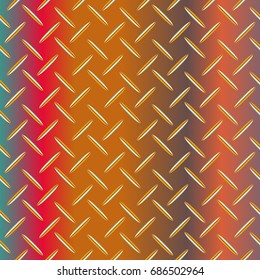 New multicolor abstract background with steel grid.