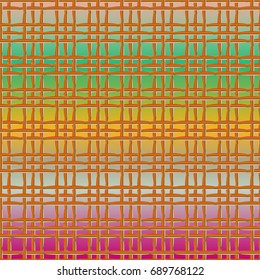 New multicolor abstract background with steel grid.