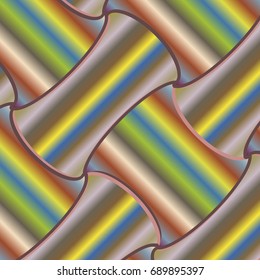 New multicolor abstract background with steel grid.