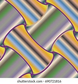 New multicolor abstract background with steel grid.