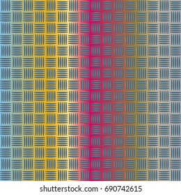 New multicolor abstract background with steel grid.