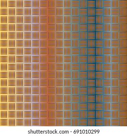 New multicolor abstract background with steel grid.