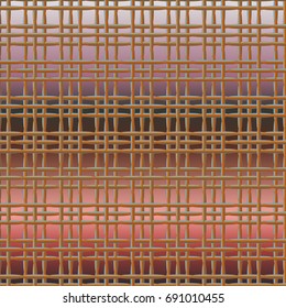 New multicolor abstract background with steel grid.
