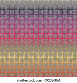 New multicolor abstract background with steel grid.