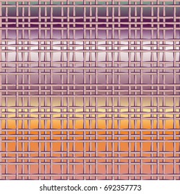 New multicolor abstract background with steel grid.