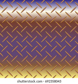 New multicolor abstract background with steel grid.