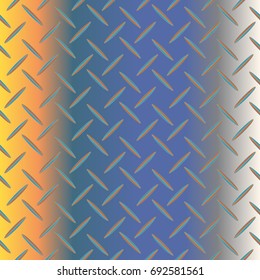 New multicolor abstract background with steel grid.