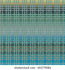 New multicolor abstract background with steel grid.