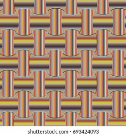 New multicolor abstract background with steel grid.