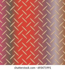 New multicolor abstract background with steel grid.