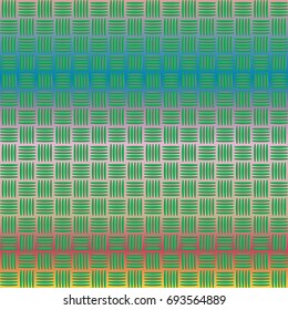 New multicolor abstract background with steel grid.