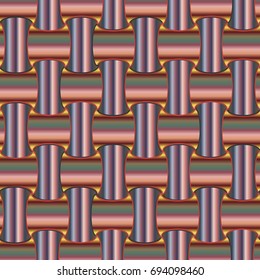 New multicolor abstract background with steel grid.