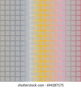 New multicolor abstract background with steel grid.