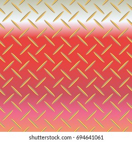 New multicolor abstract background with steel grid.