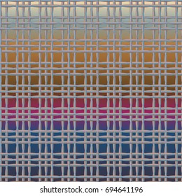 New multicolor abstract background with steel grid.