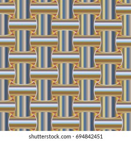 New multicolor abstract background with steel grid.
