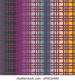 New multicolor abstract background with steel grid.