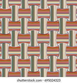 New multicolor abstract background with steel grid.