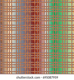 New multicolor abstract background with steel grid.