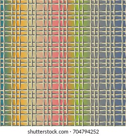 New multicolor abstract background with steel grid.